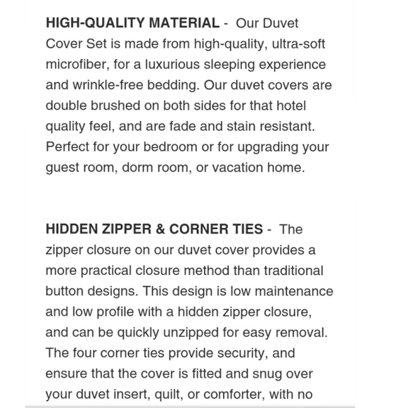 🆕⭐ Purple soft duvet cover set - Picture 8 of 11